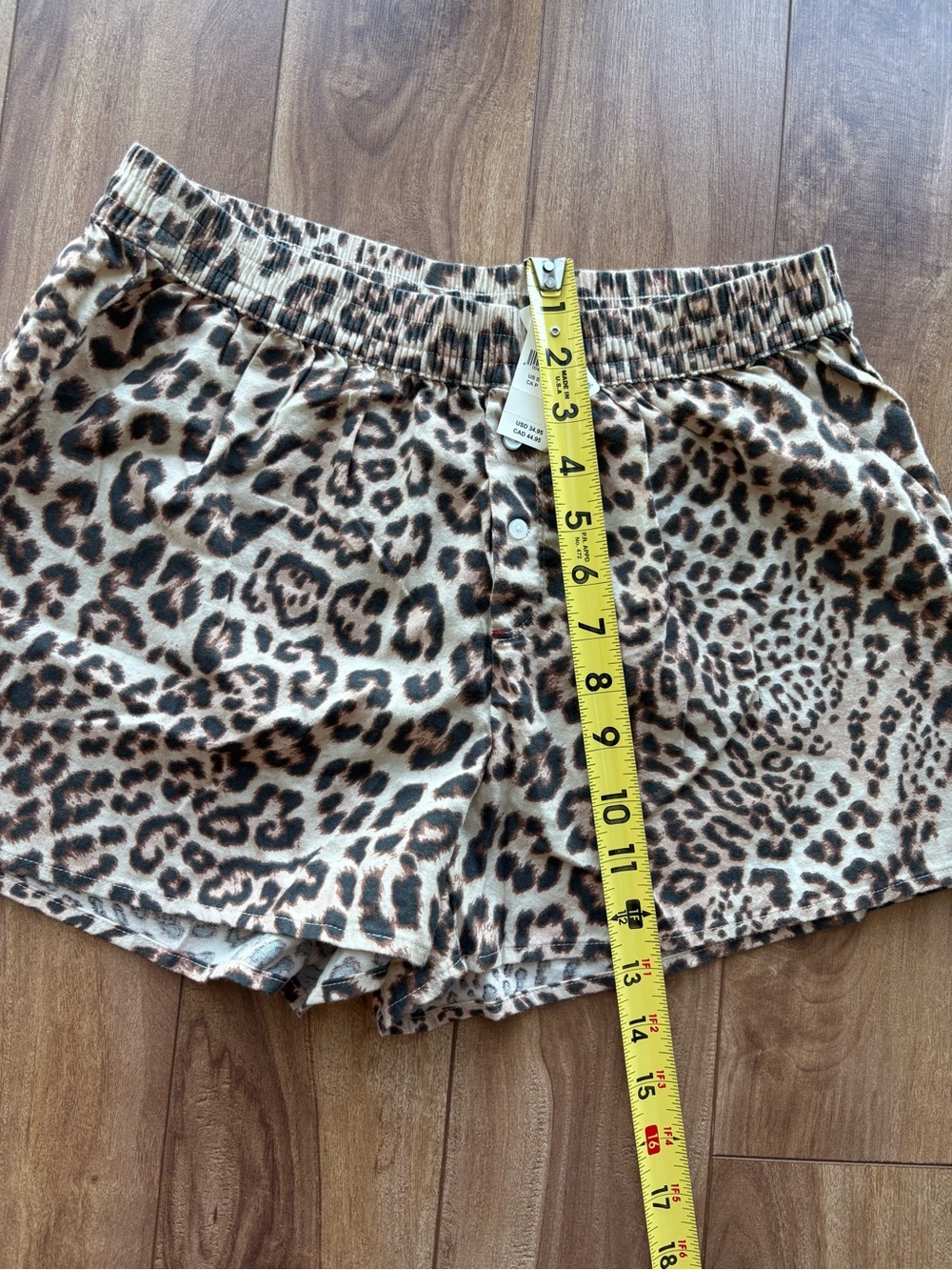 Aerie Sleepwear Shorts Leopard-Print - Picture 7 of 8